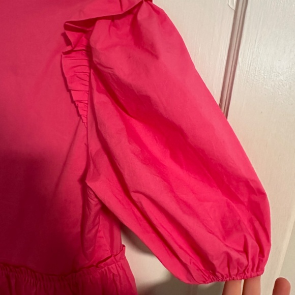 TUCKERNUCK Hyacinth House Fuchsia Pascale Mini Dress Small - Picture 7 of 8